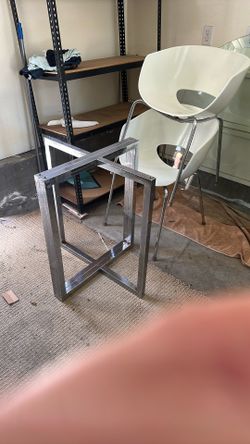 Glass Table With 2 Chairs CB2