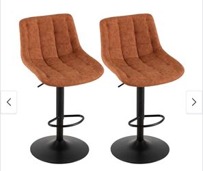 Counter Bar Stool Plaid Upholstered Seat Armless Modern Dining Chair Lounge Bar Stool Metal Base Swivel Bar Stool
