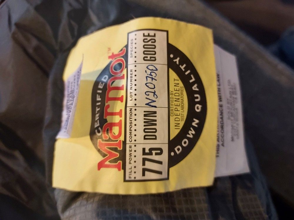 Marmot Aiguille -5 Deg. Sleeping Bag 800 Fill Down