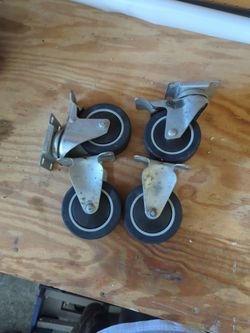 Four Casters 4 Inch diameter