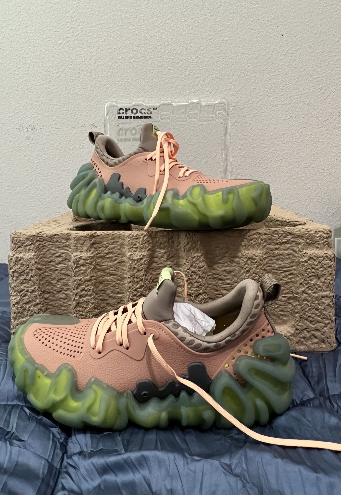 Size 9 - Crocs Salehe Bembury x Pollex Juniper Guava IN HAND