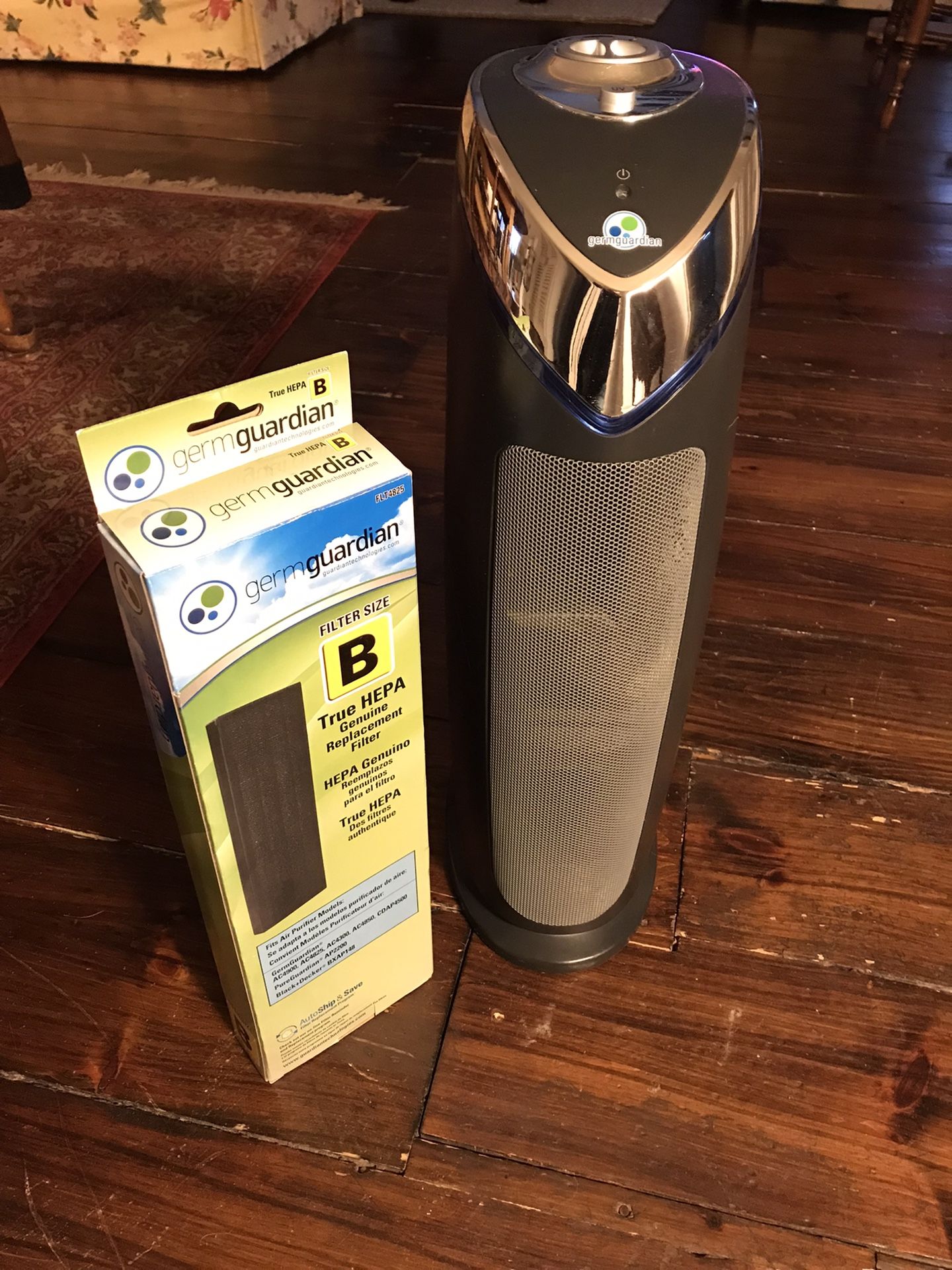 Germguardian Air Purifier And HEPA filter