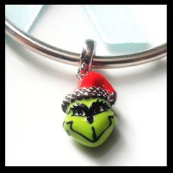 Grinch Charm S925 Sterling Silver
