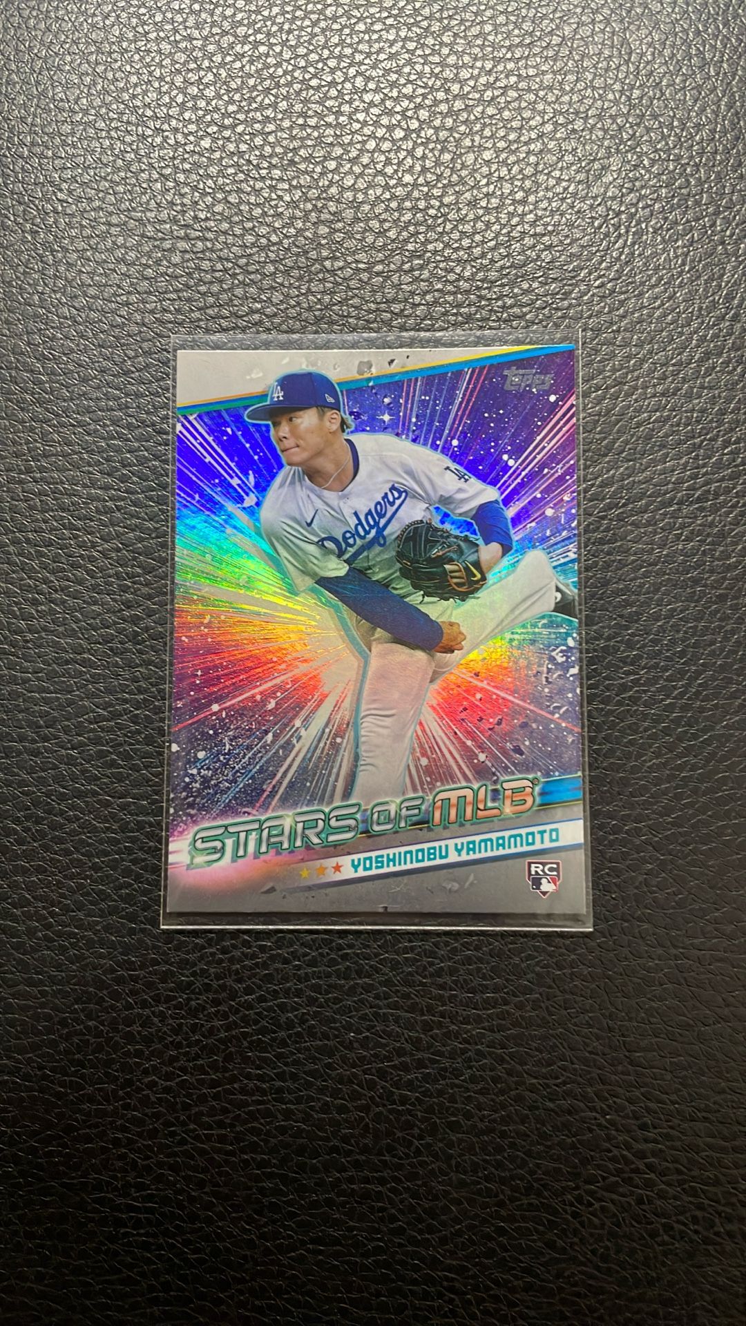 2024 Yoshinobu Yamamoto Topps Rookie Card - “Stars of MLB”