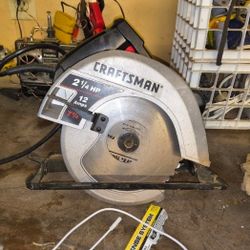 Craftsman 7¼” Circular Saw – 2¼ HP, 12 Amp – Works Great
