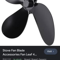 Stove Fan Blade