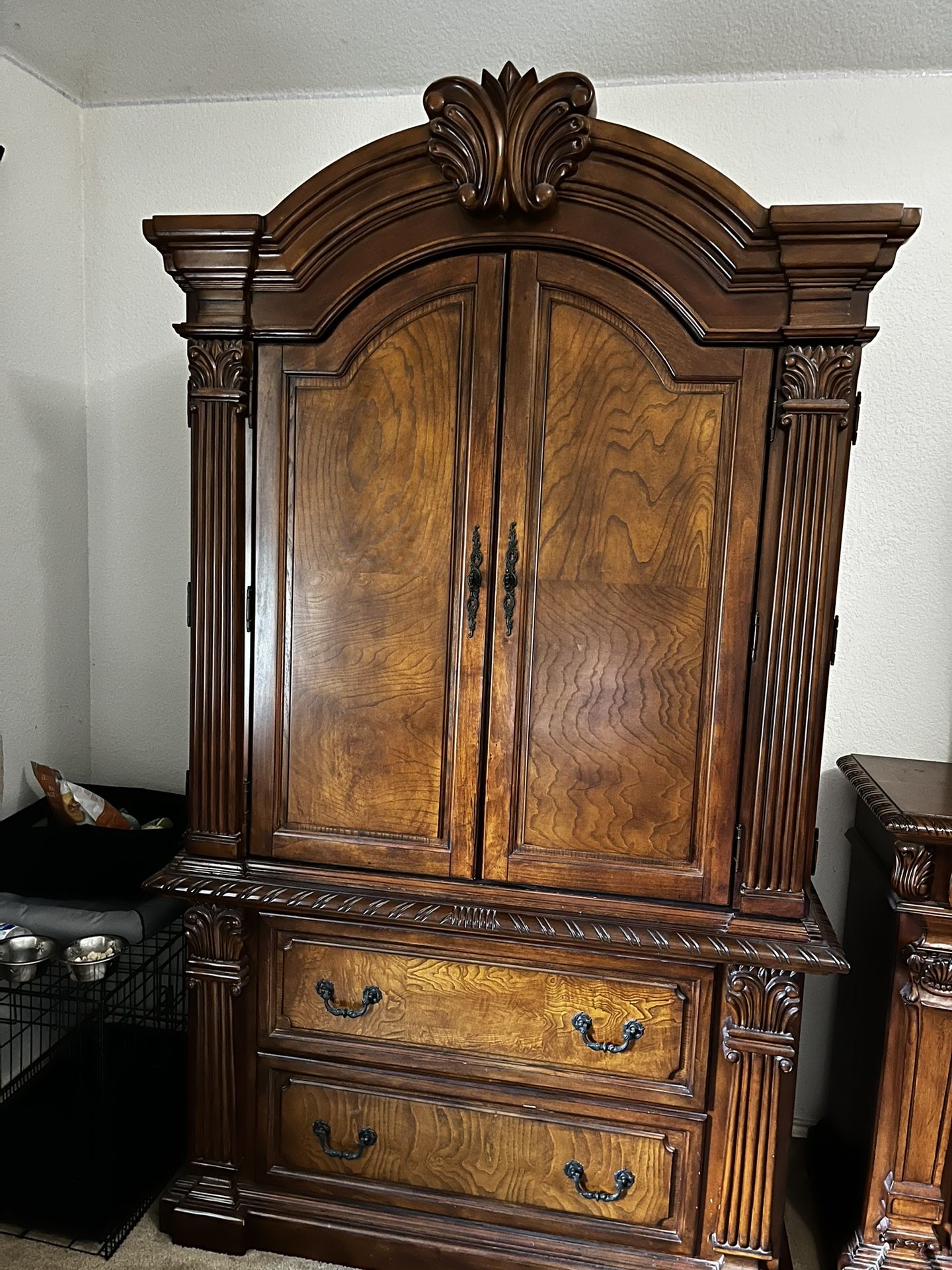 Wooden Armoire 