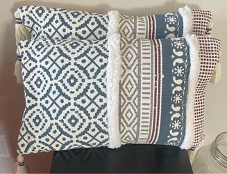 Boho Lumbar Small Decorative Pillow “Cover”