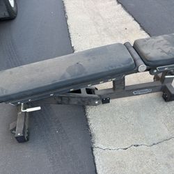Technogym Adjustable Weights Bench $150 Firm