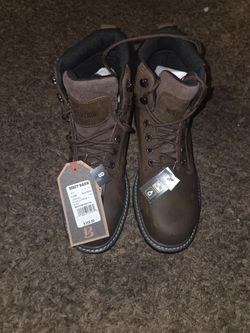 Wolverine Steeltoe Work Boots Size 8