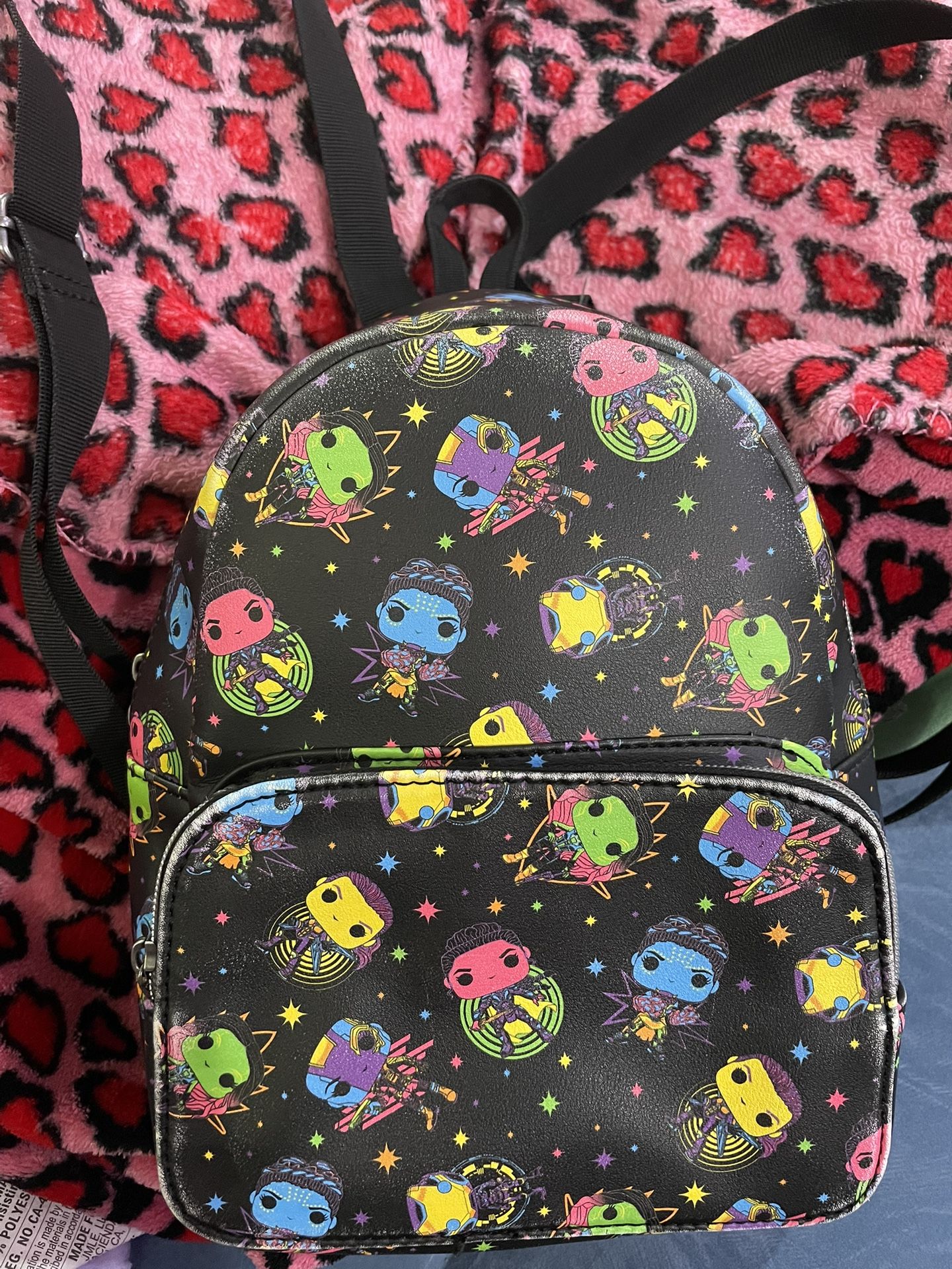 Funko Pop Marvel Infinity Saga Black Light Mini Backpack