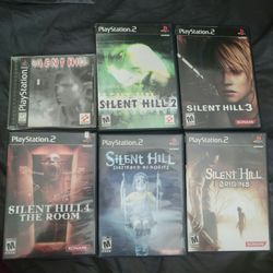 Silent hill playstation 2  collection 1,2,3,4 origins and shattered memories