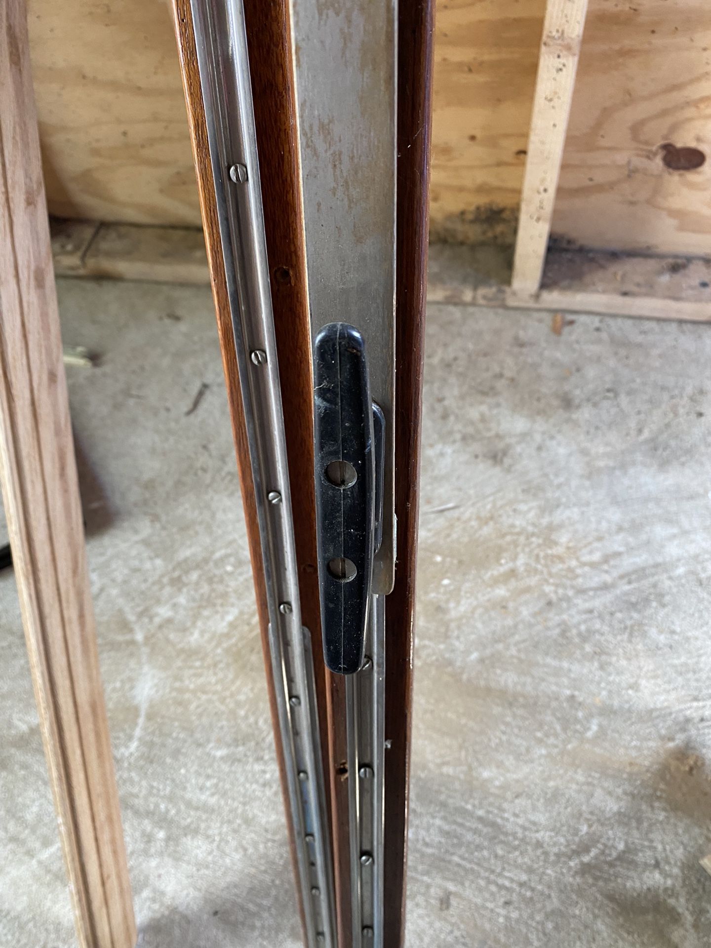 Vintage Teak Sailboat Rails
