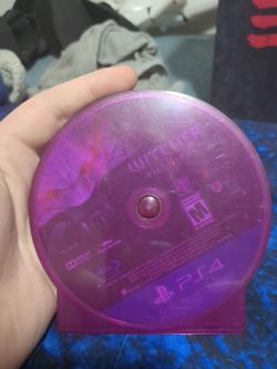 The Witcher Wild Hunt disk PS4