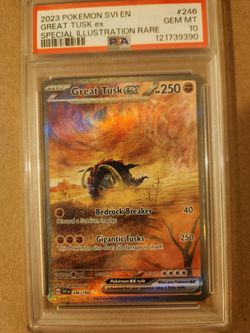 PSA10 GREAT TUSK EX SIR POKÉMON