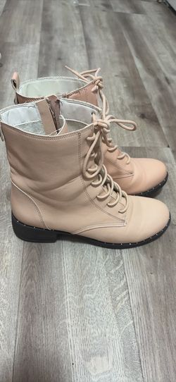 Yvonne Lace-Up Combat Boots Size 7.5