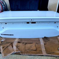 Rear Trunk Dodge Charger White