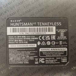 Razer Hunstman V2 Tenkeyless USED no Box Clicky Switch