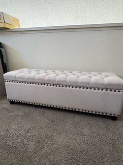 Ottoman with storage