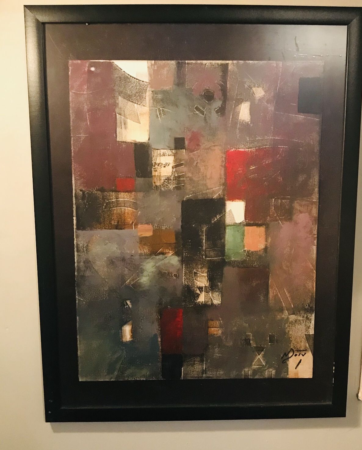 Original abstract painting Neal Doty