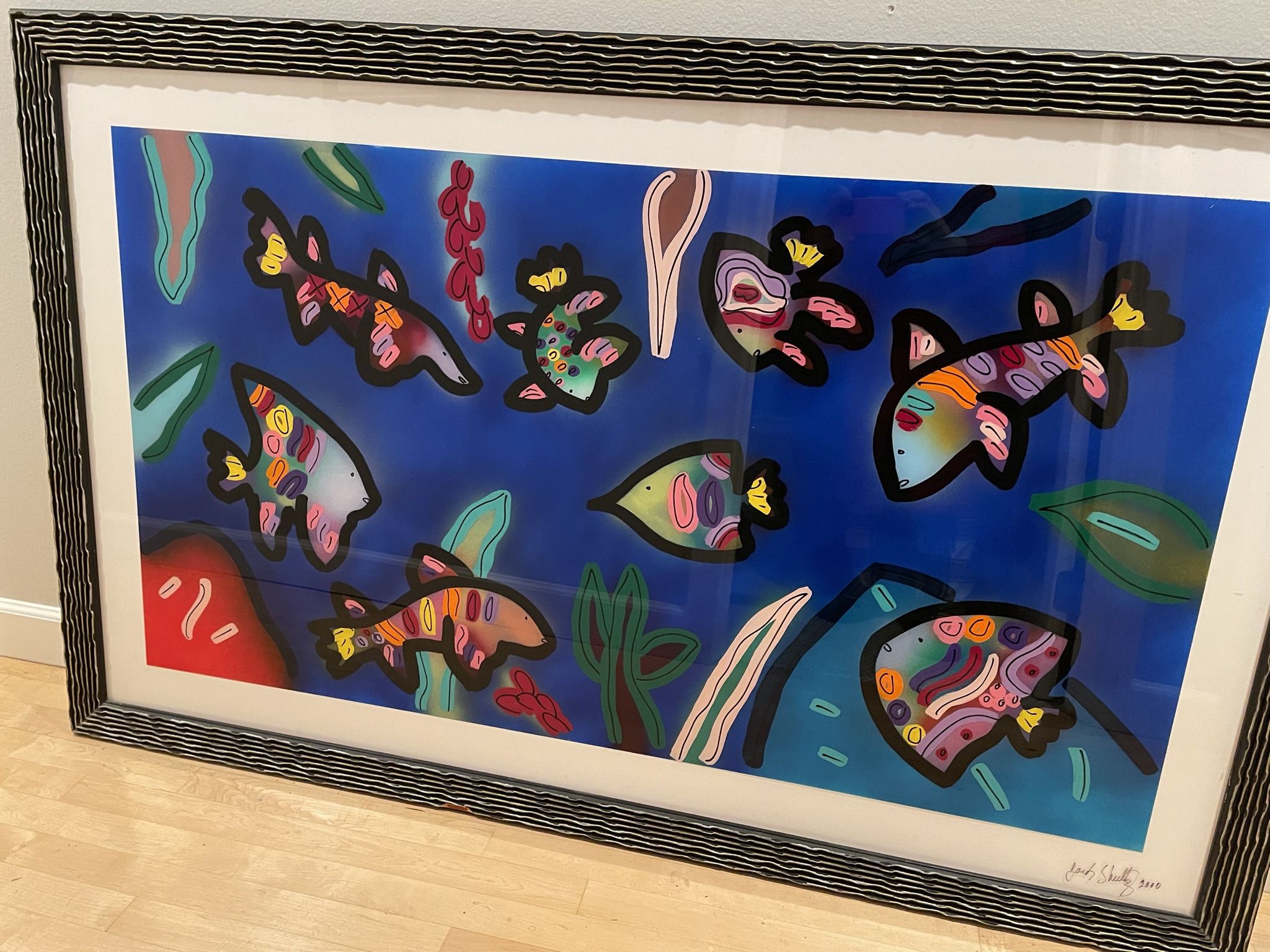Jack Shultz Signed 2000, Acrylic Art