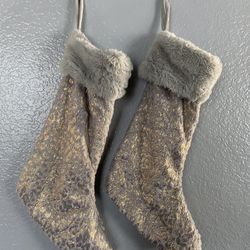 LEOPARD STOCKING RACHEL ZOE CHEETAH STOCKING PLUSH CHRISTMAS STOCKING