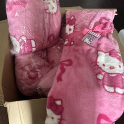 Hello Kitty Pink Bow Blanks