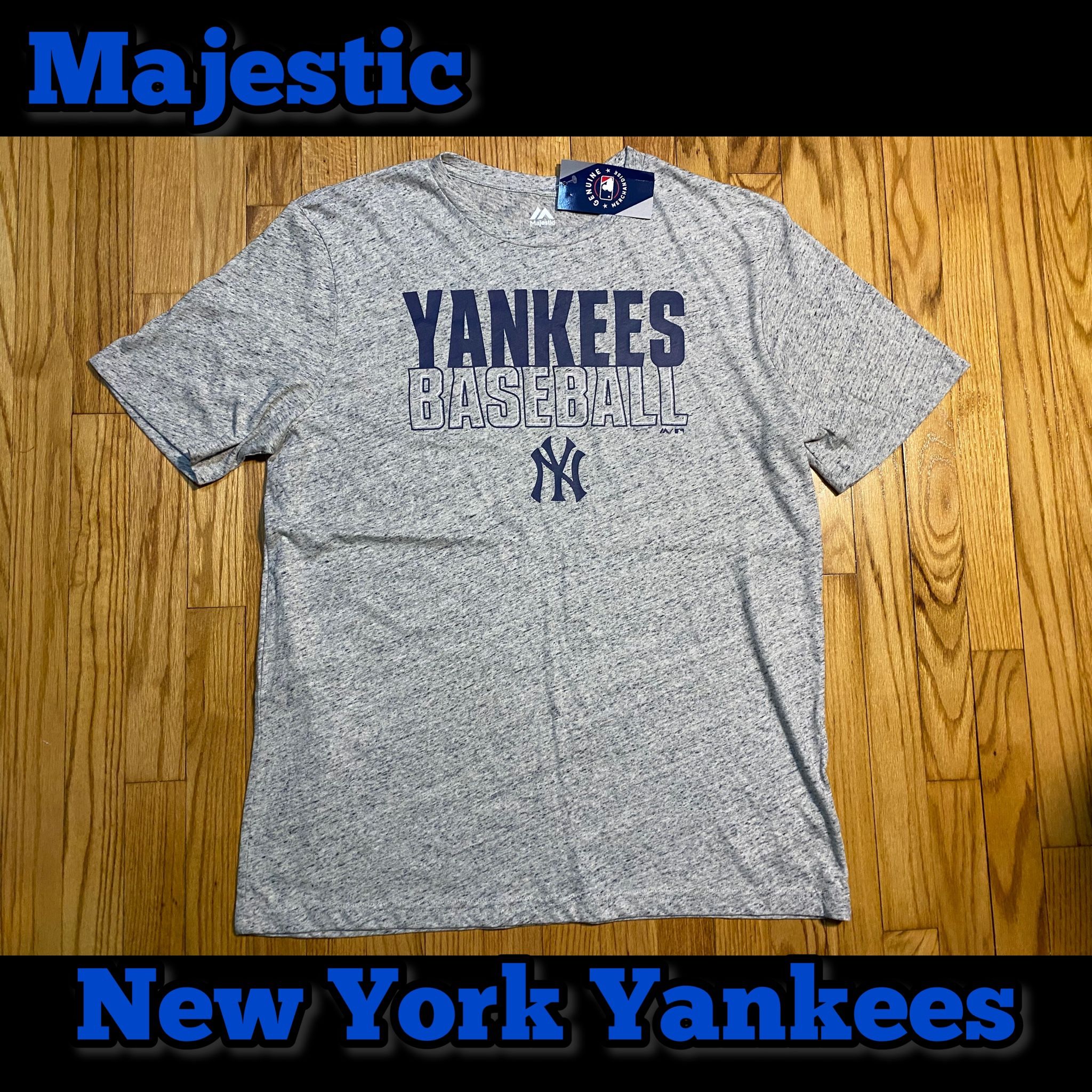 New York NY Yankees Majestic, Tee Short Sleeve Shirt Men's Sz XL