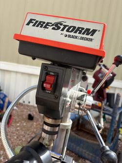 Black & Decker FireStorm 10” Drill Press – Like New + Wilton Vise