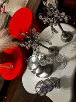 Party decor , candle holder set etc