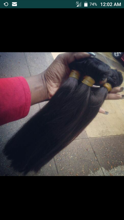 %100 human hair extensions