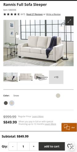 Rannis Full Sofa Sleeper