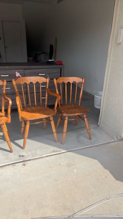 Real Wood 5 piece table set