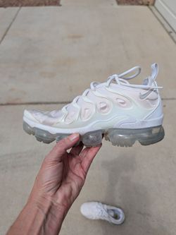 NIKE VaporMax Plus Mens White Shoes Size 8
