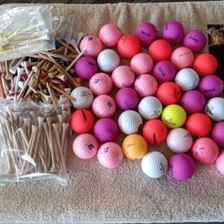 New Golf Balls & Tees