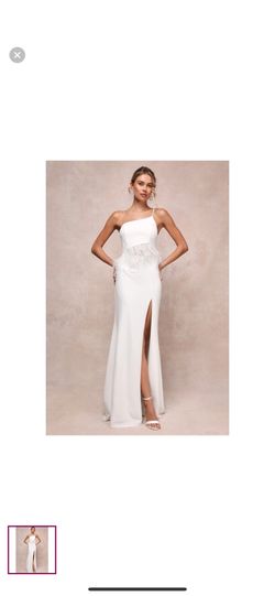 White Dress From Lulus Size Xs