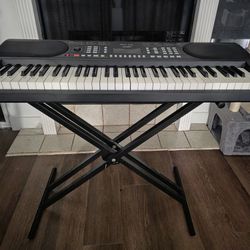 Moukey Keyboard 61 Key Full Size With Stand 