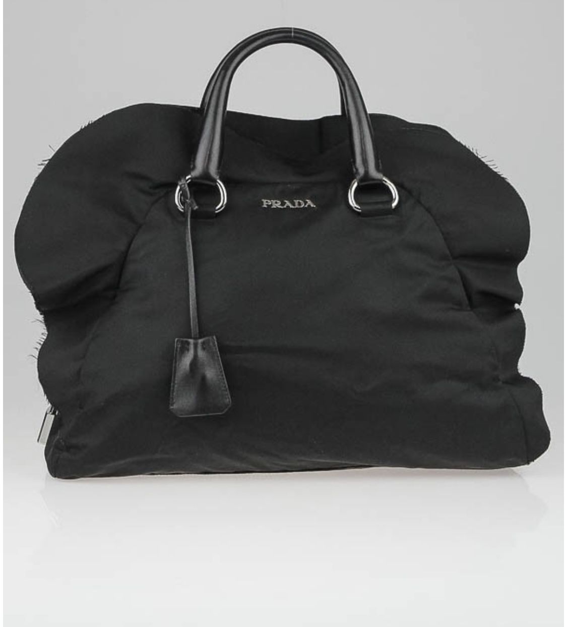 PRADA Black Tessuto Nylon Bag.