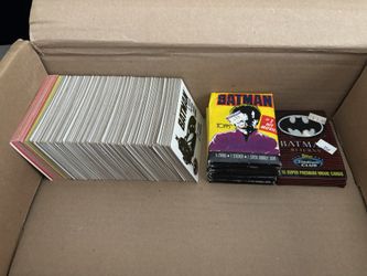 Vintage 1989 Top Batman Cards Series One Trading Cards (Lot)