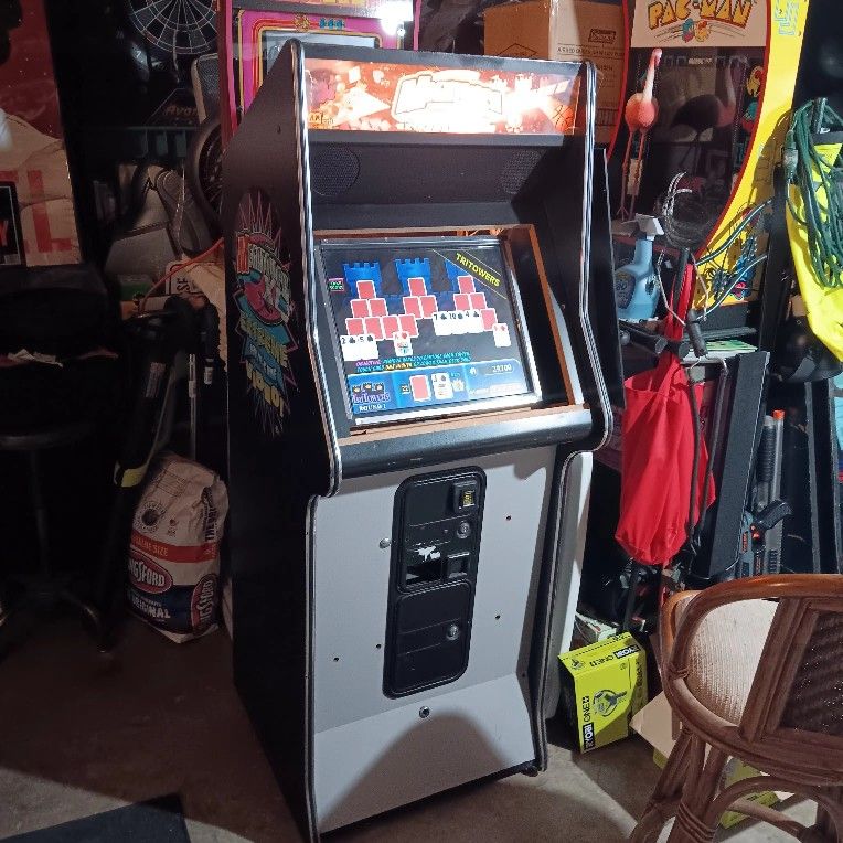 Merritt Upright Cabinet. Arcade