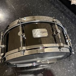 Canopus Black Nickel over Brass Snare Drum 14x5.5