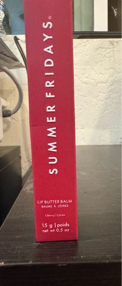 Summer Fridays Lip Butter Balm Cherry