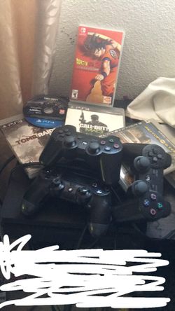 Ps4 /ps3 15 each games ps3 remotes each 15 nitendo switch game 25