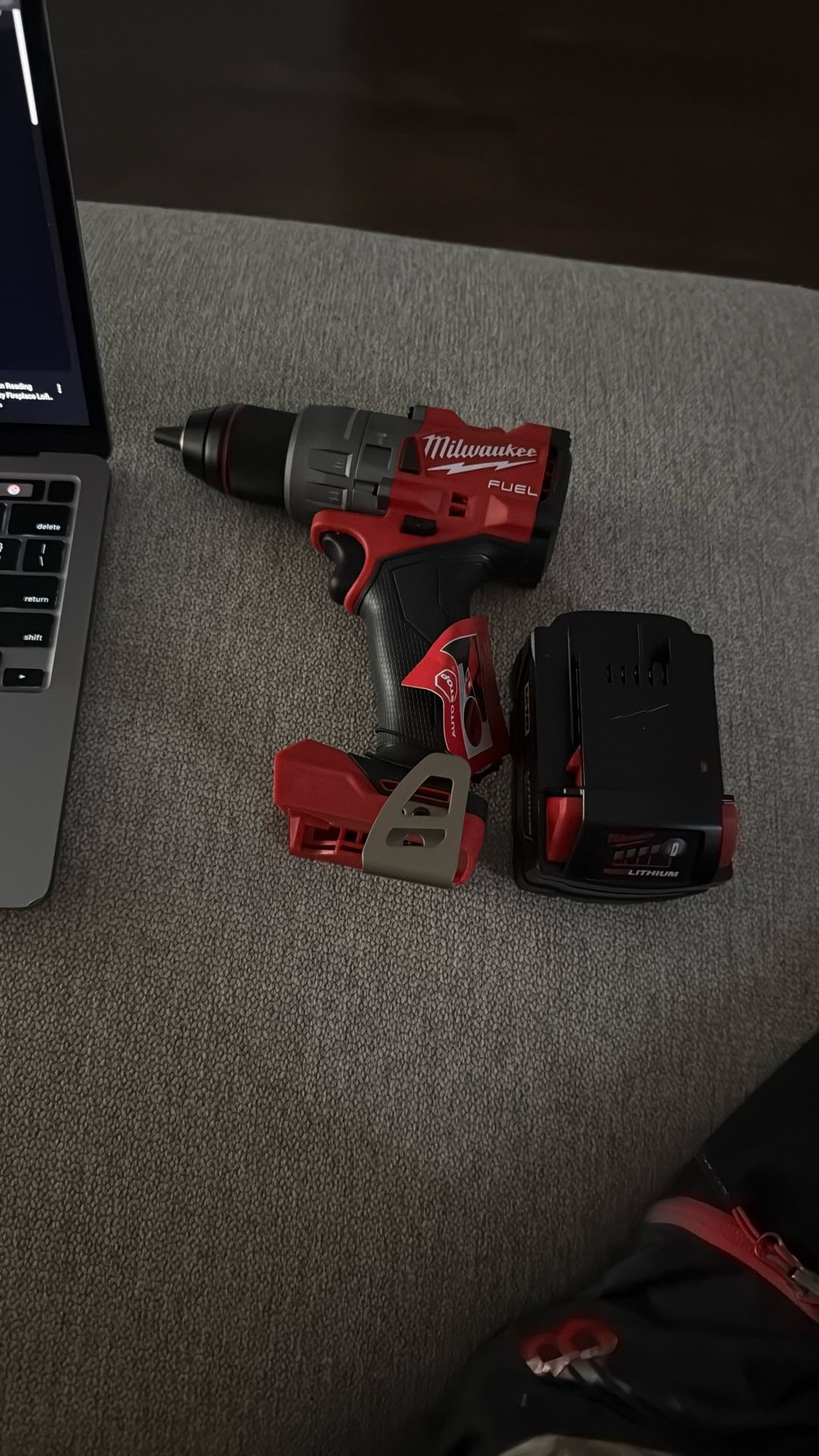 Milwaukee Hammer Drill And Battery