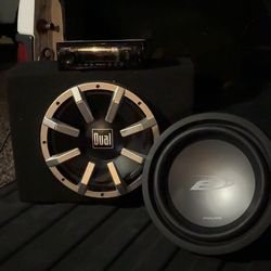 Audio speakers/ radio