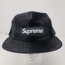 Supreme Embossed Croc Camp Hat