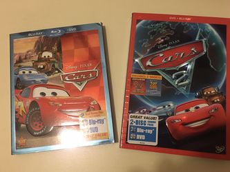 Cars 1 and 2 - Blu-ray / DVD