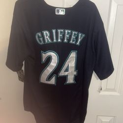 Nike Seattle Mariners Ken Griffey Jr. navy blue jersey size 2xl