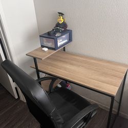 Walmart Desk And 2 Office Chairs