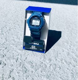 Casio Illuminator Digital Watch Blue Limited Edition (with warranty)